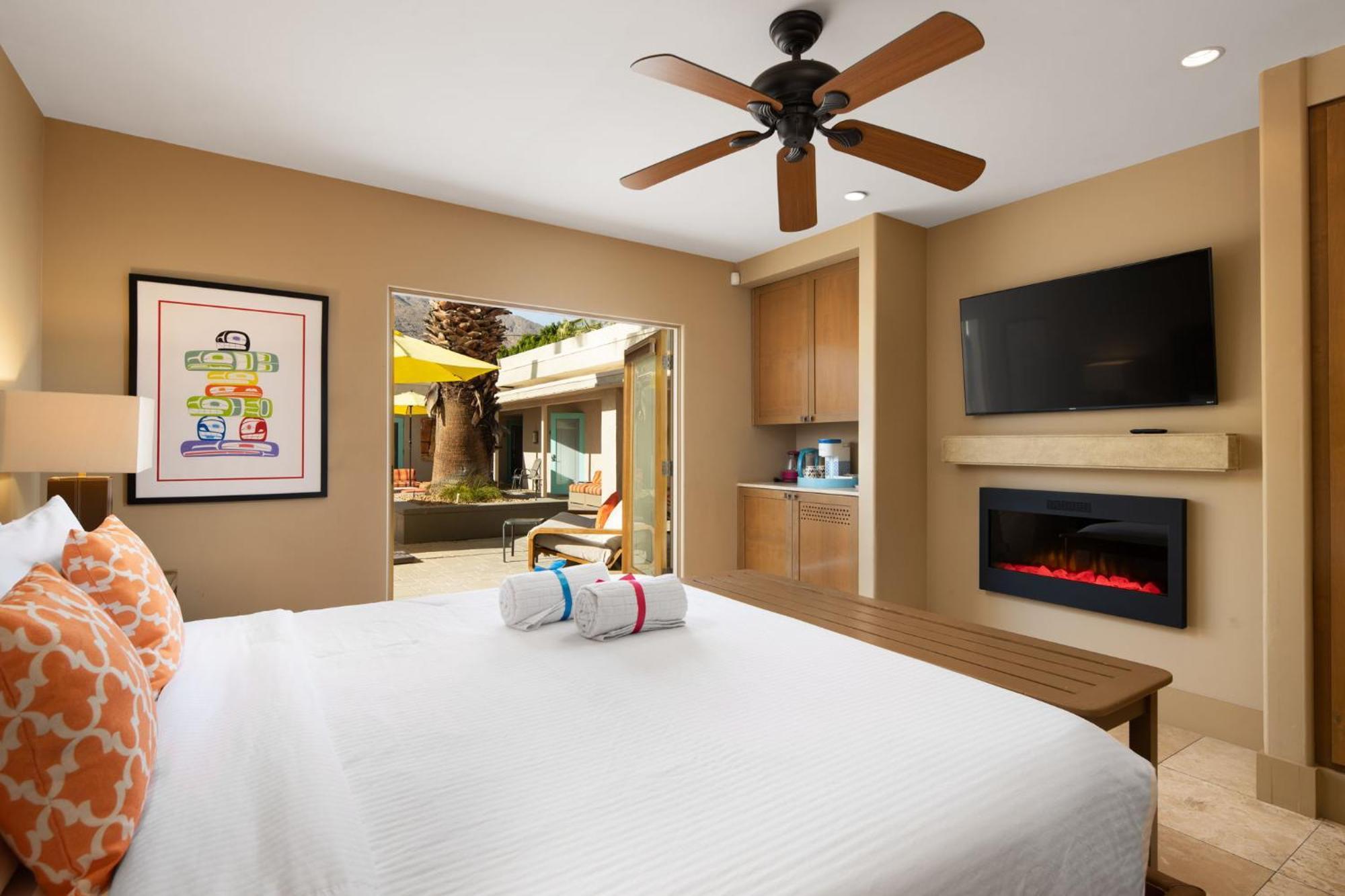 El Noa Noa Hotell Palm Springs Exteriör bild