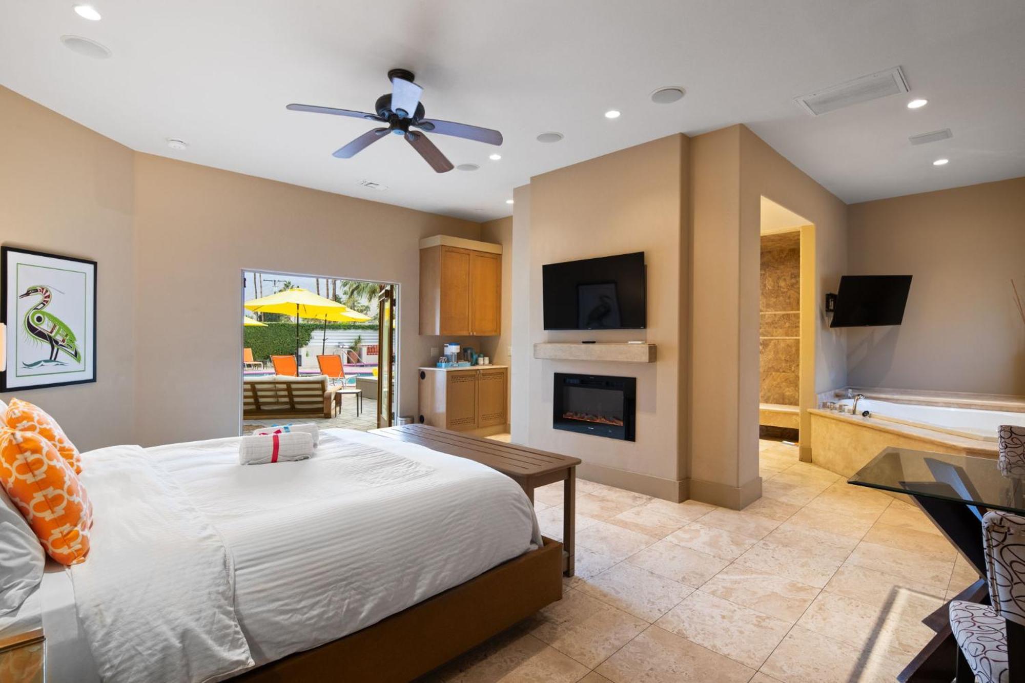 El Noa Noa Hotell Palm Springs Exteriör bild
