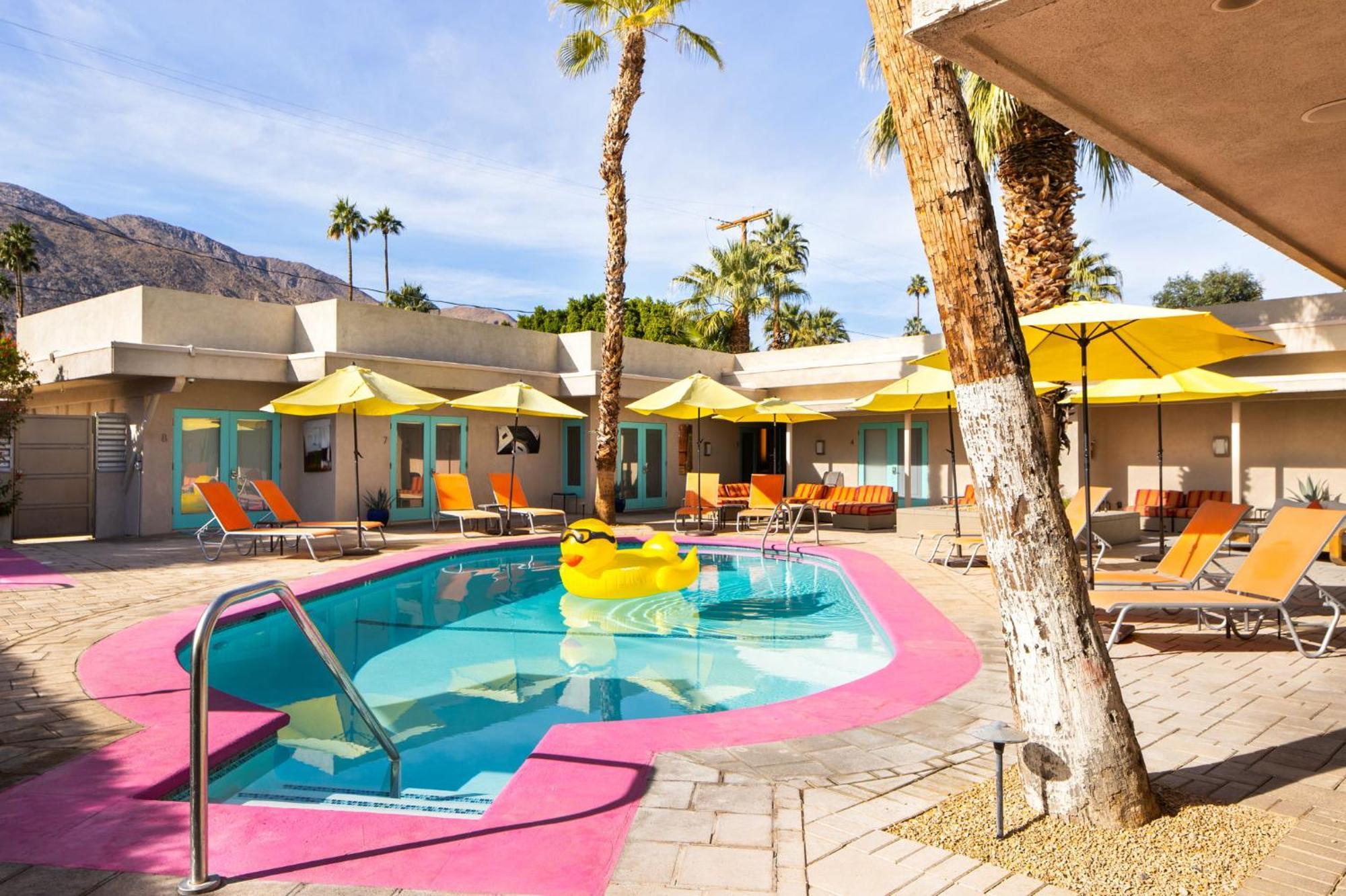 El Noa Noa Hotell Palm Springs Exteriör bild