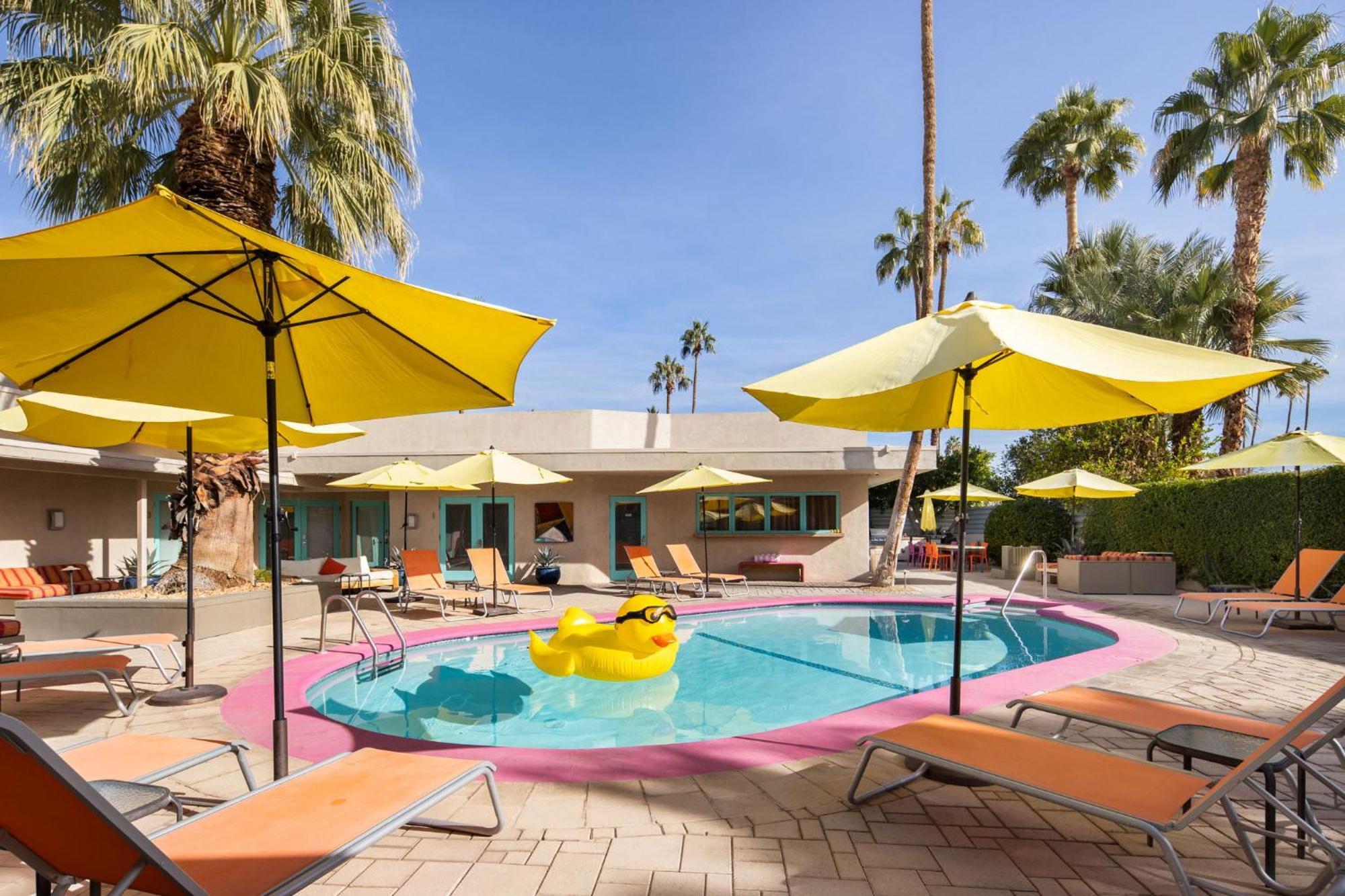 El Noa Noa Hotell Palm Springs Exteriör bild