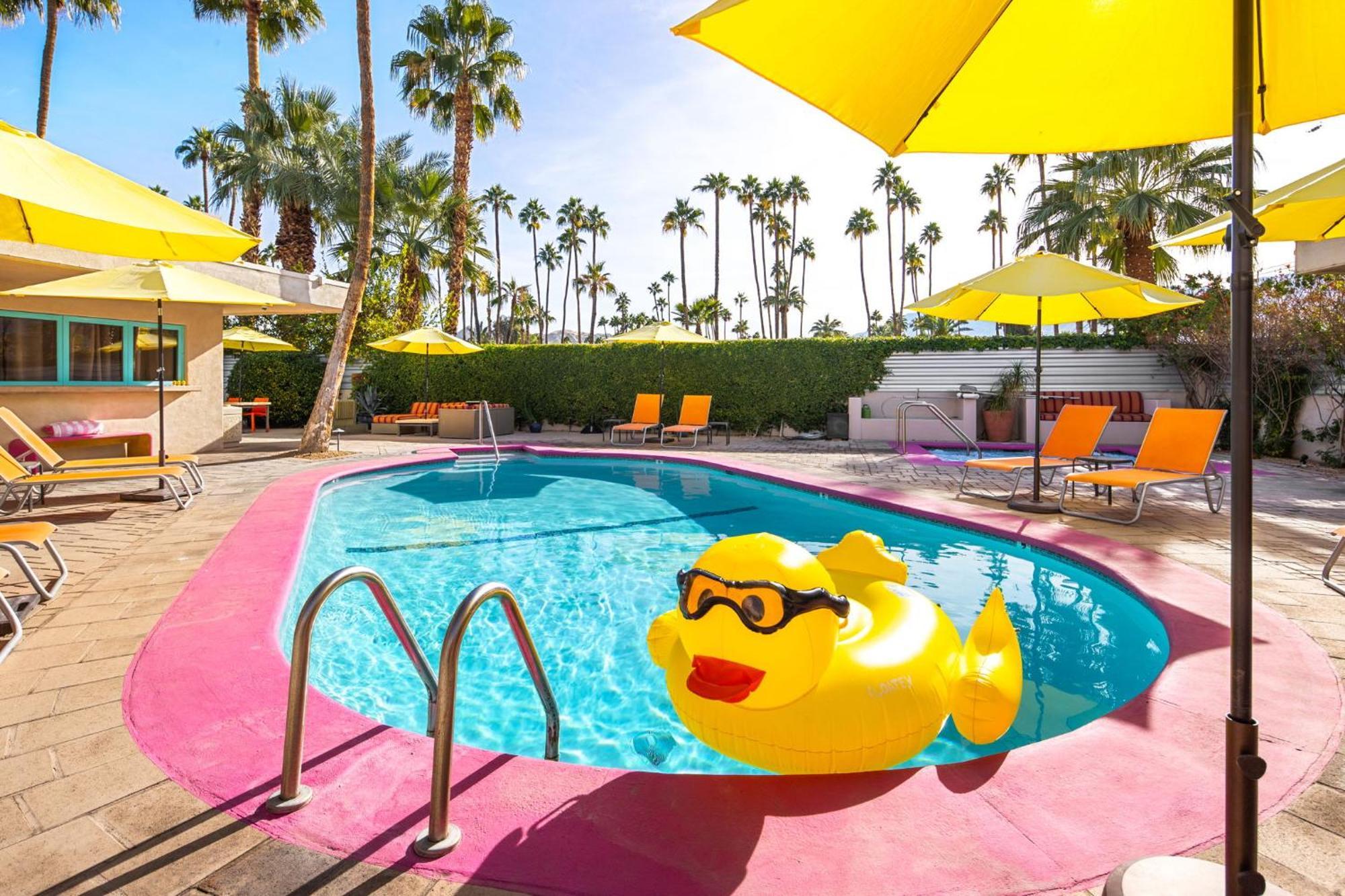 El Noa Noa Hotell Palm Springs Exteriör bild