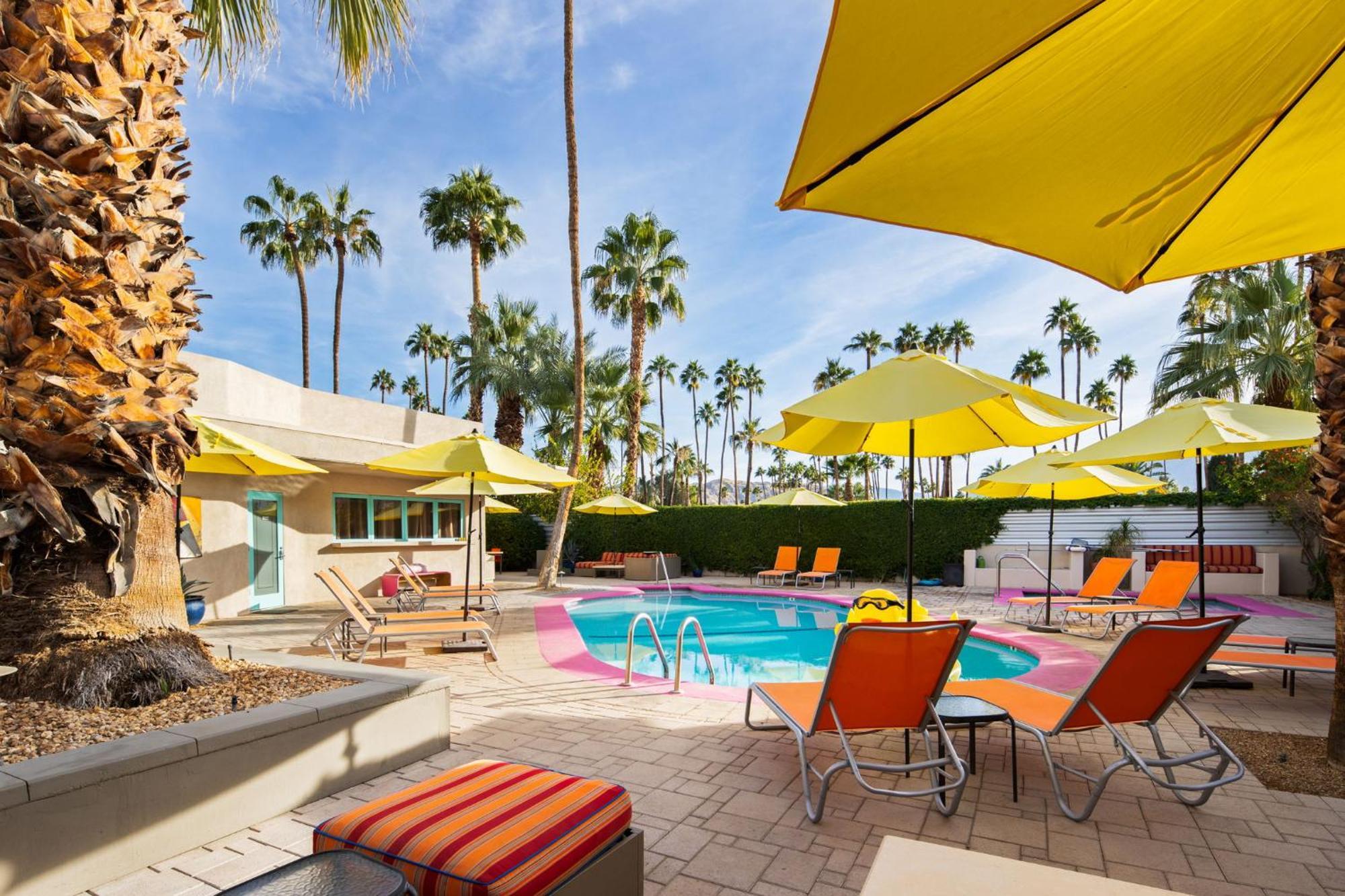 El Noa Noa Hotell Palm Springs Exteriör bild
