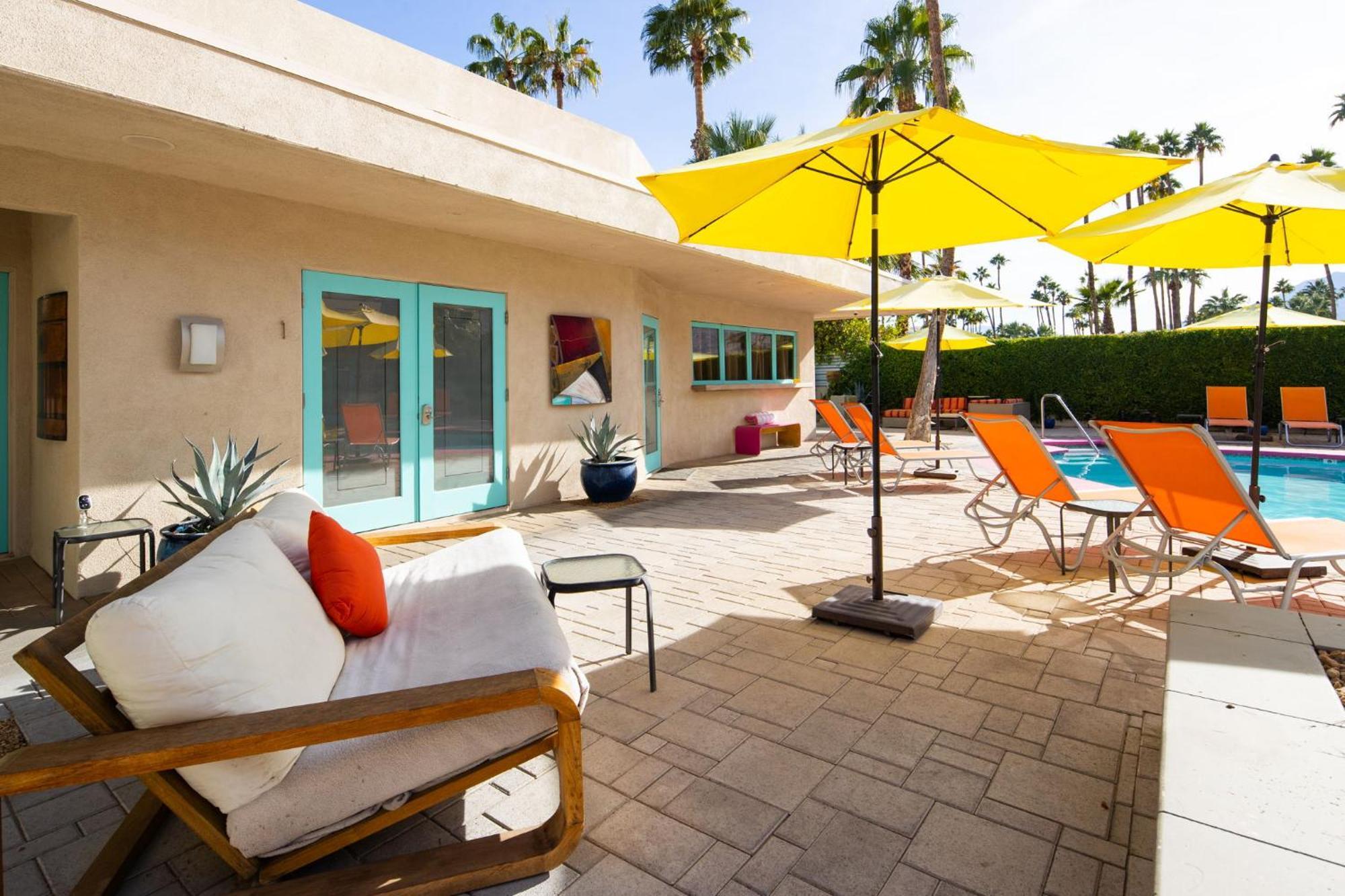 El Noa Noa Hotell Palm Springs Exteriör bild