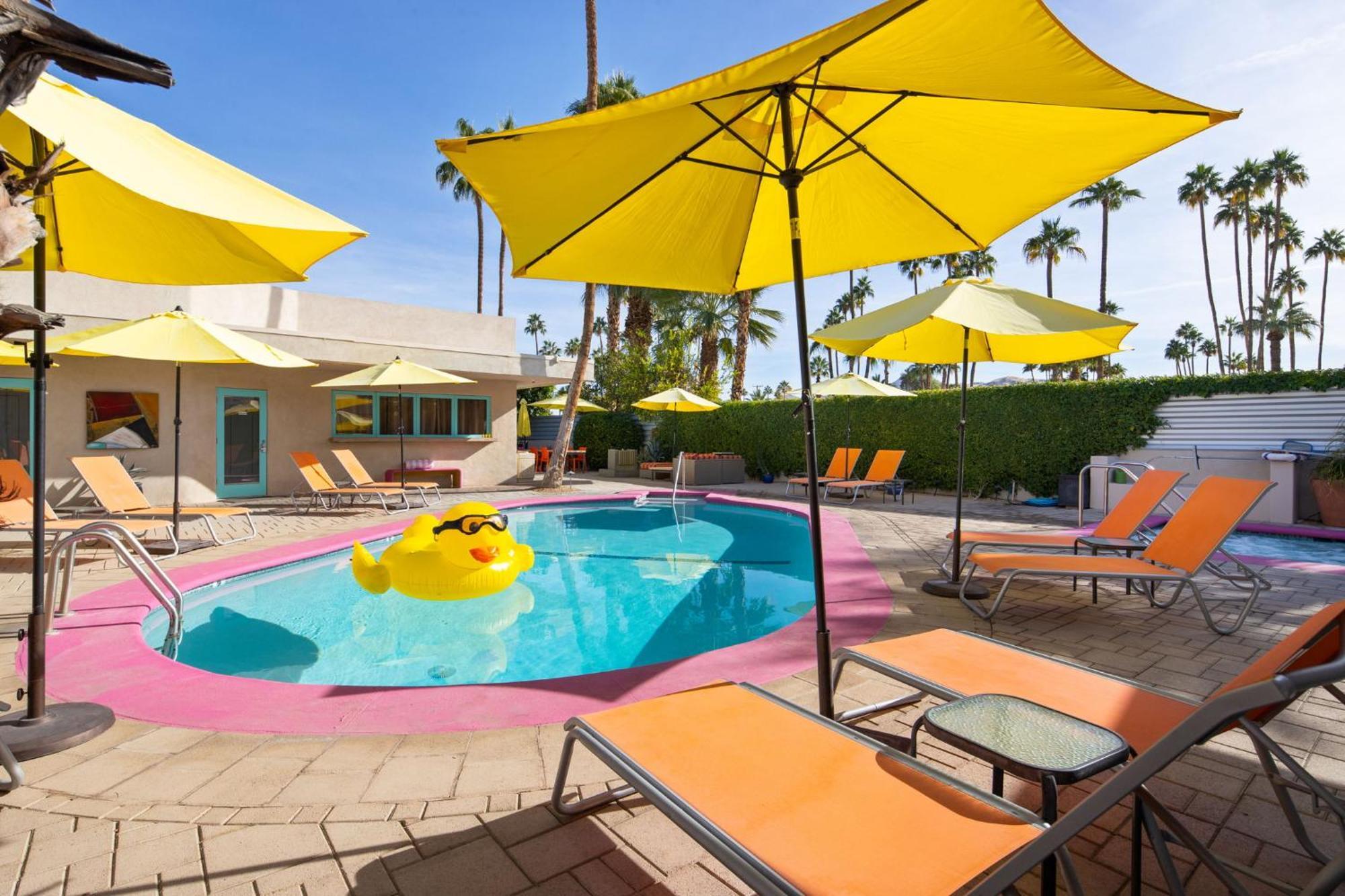 El Noa Noa Hotell Palm Springs Exteriör bild