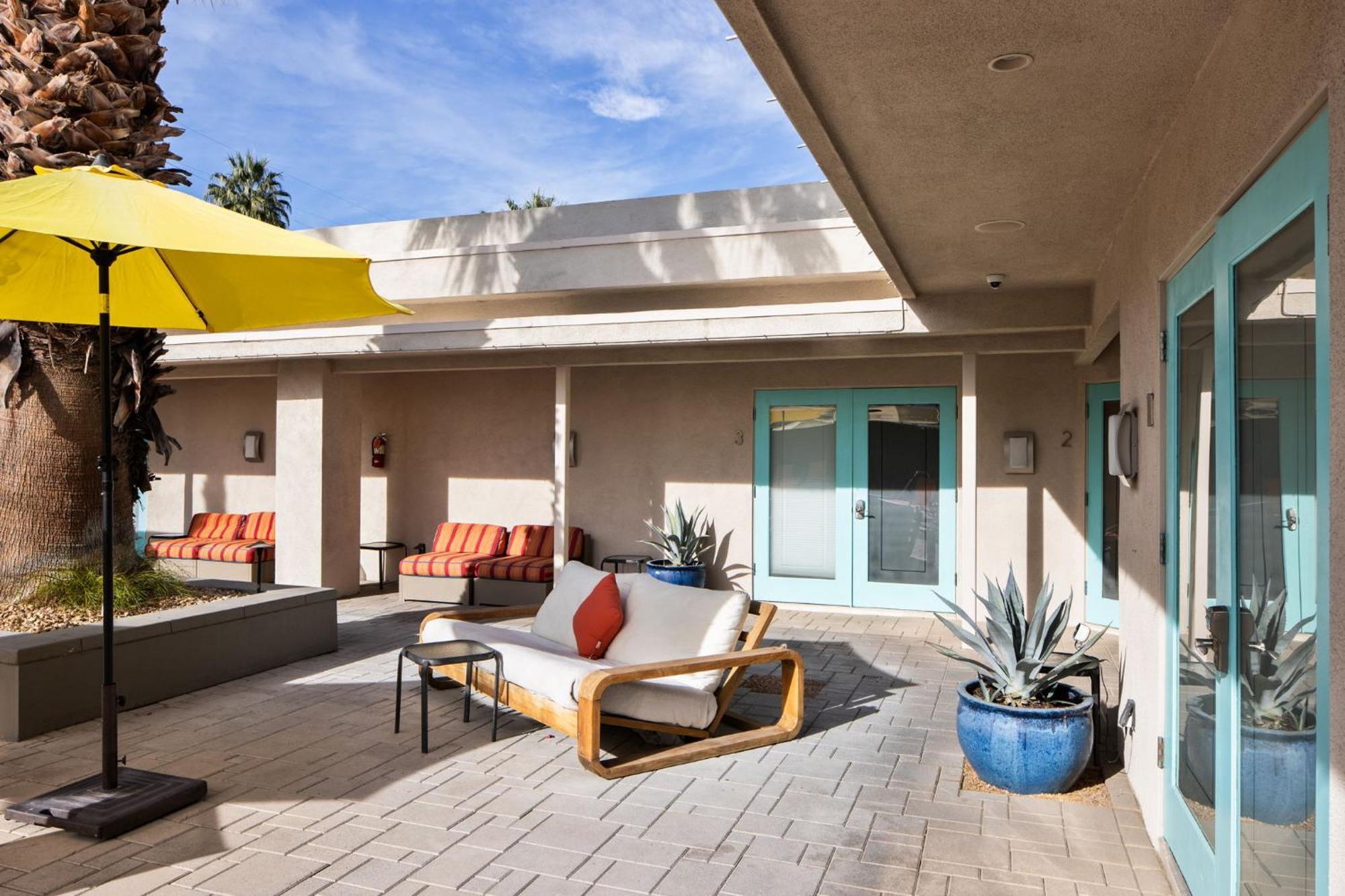 El Noa Noa Hotell Palm Springs Exteriör bild