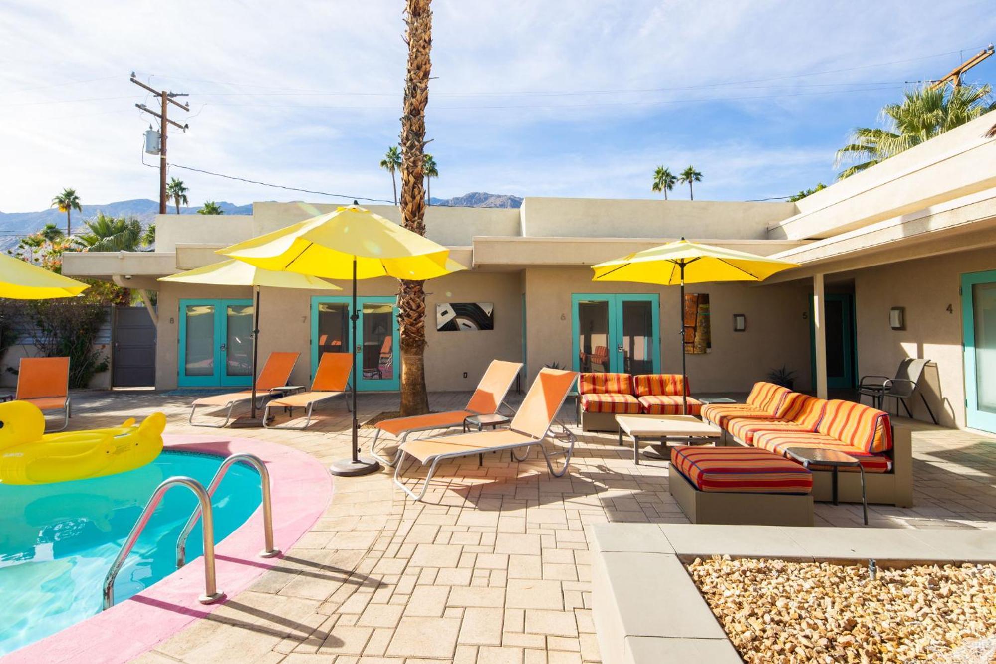 El Noa Noa Hotell Palm Springs Exteriör bild