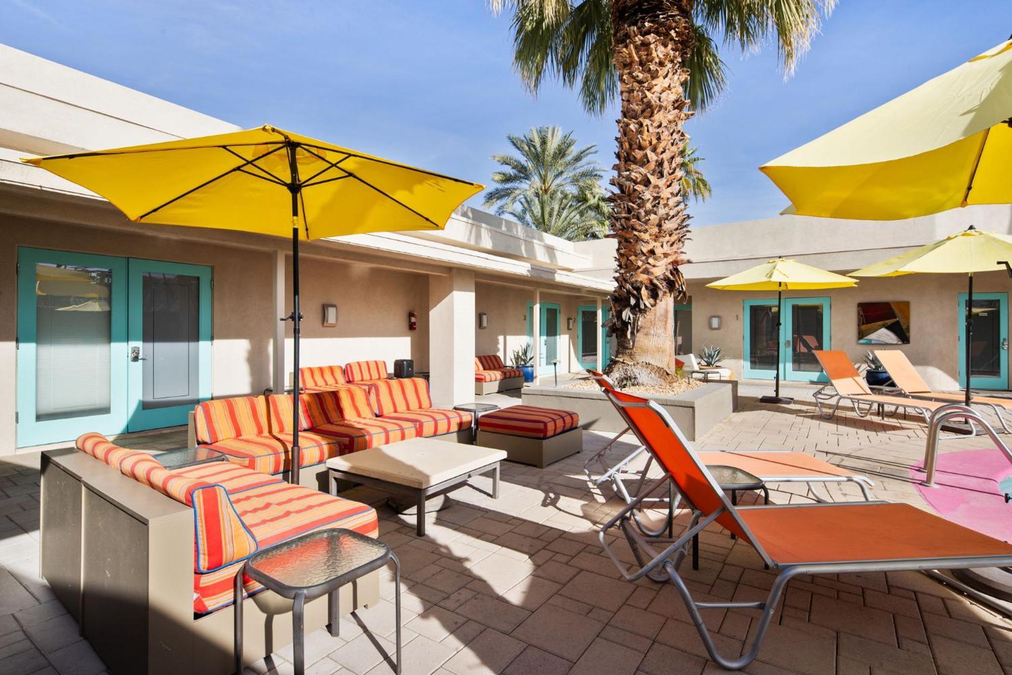 El Noa Noa Hotell Palm Springs Exteriör bild