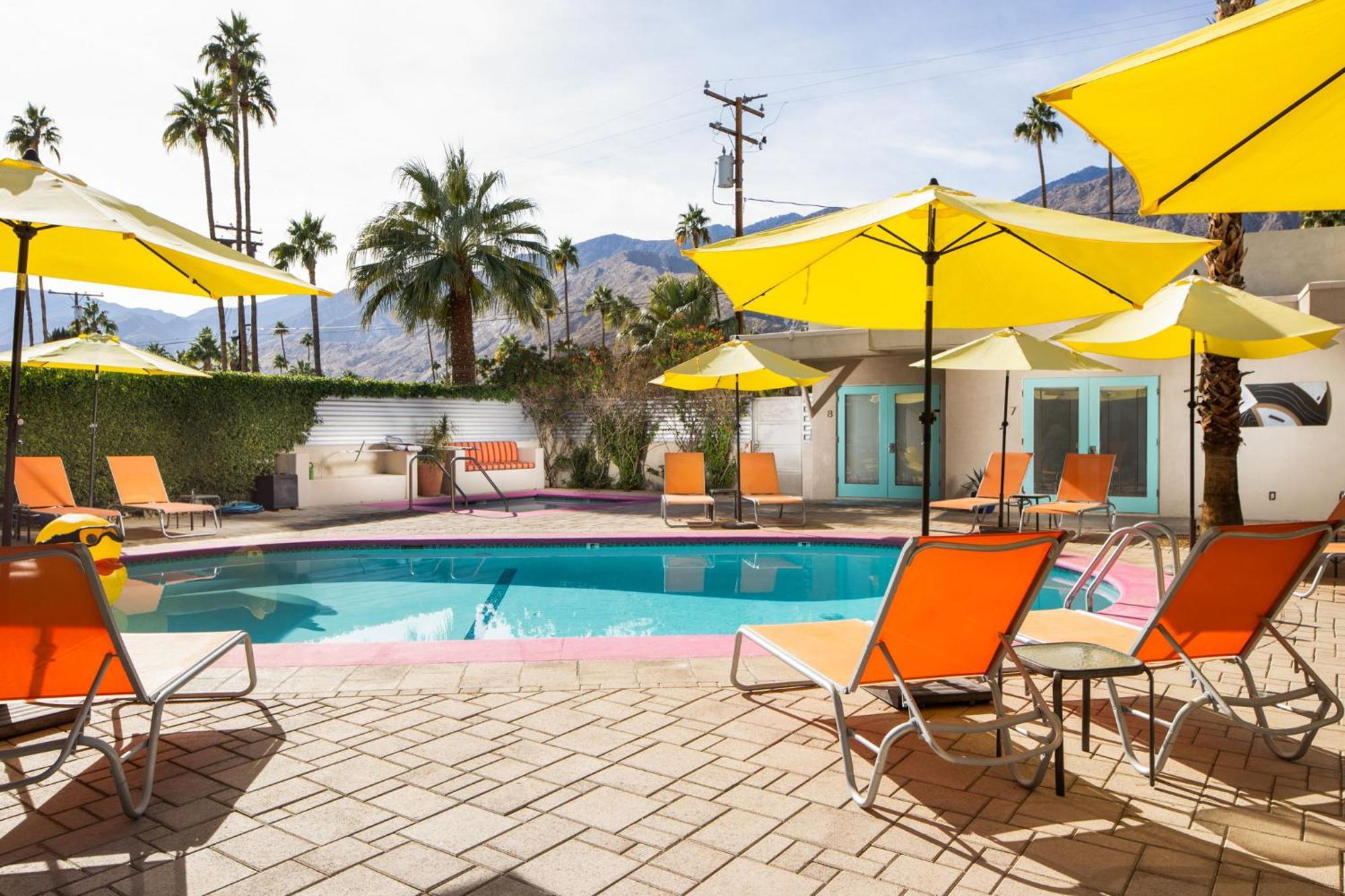 El Noa Noa Hotell Palm Springs Exteriör bild